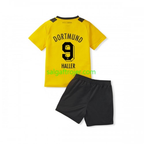 Borussia Dortmund Sebastien Haller 9 Fodboldtrøjer Børn Hjemmebanesæt 2022/23 Kort ærmer Borussia Dortmund Sebastien Haller 9 Fodboldtrøjer Børn Hjemmebanesæt 2022/23 Kort ærmer